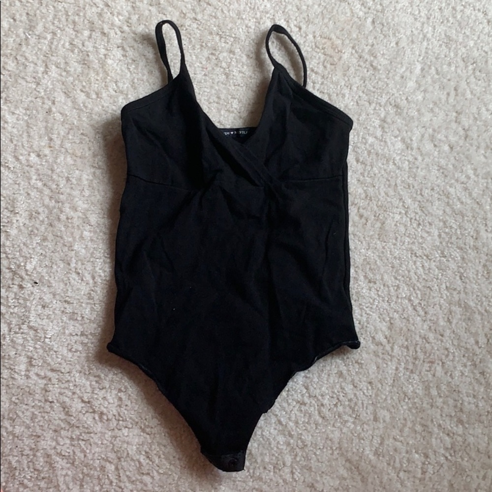 Brandy Melville black bodysuit never worn!